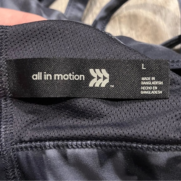 All in Motion Women's Light Support Strappy Racerback Bra | Size Large - Picture 10 of 13